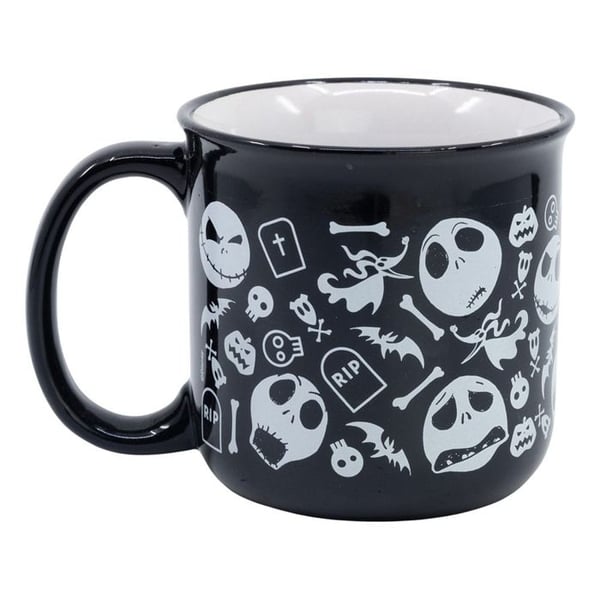 Mugg - Maräng Innan Jul - 400Ml - Svart - Porslin - Keramik - Stengods