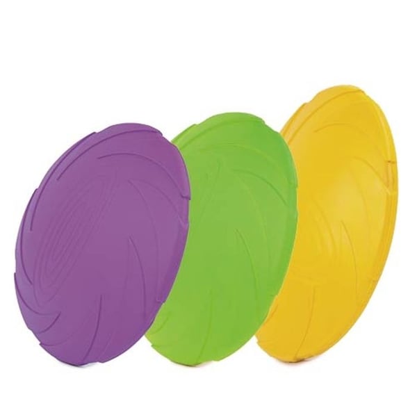 Frisbee i flexibelt gummi FRISBEE FRISBEE I FLEXIBELT GUMMI 15 CM