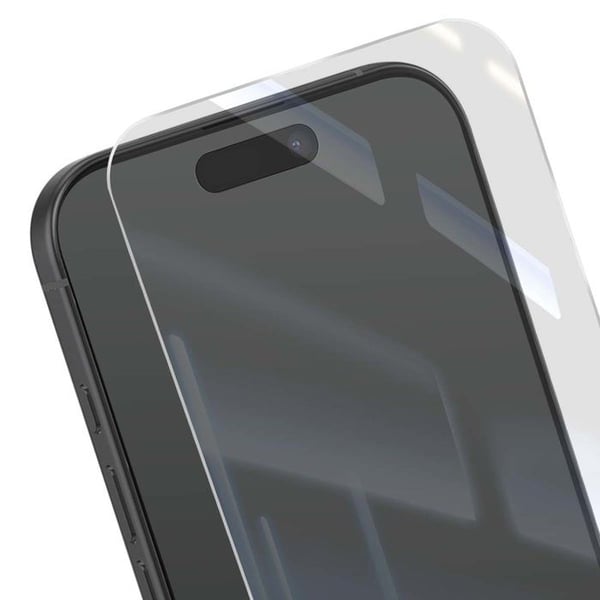 Beskyttelsesfilm - PANZER GLASS - Hærdet Glas iPhone Air - Ultra Stort - EasyAligner - Transparent