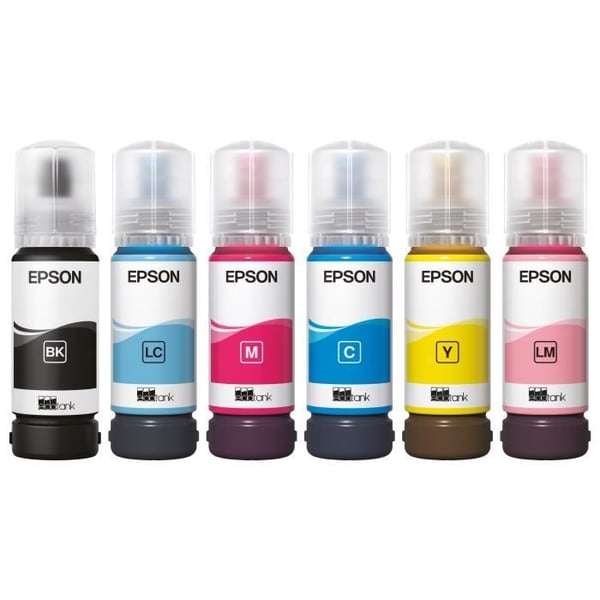 Farvepatron - Epson - 107 - Lyserød - 70 ml - Pack med 1