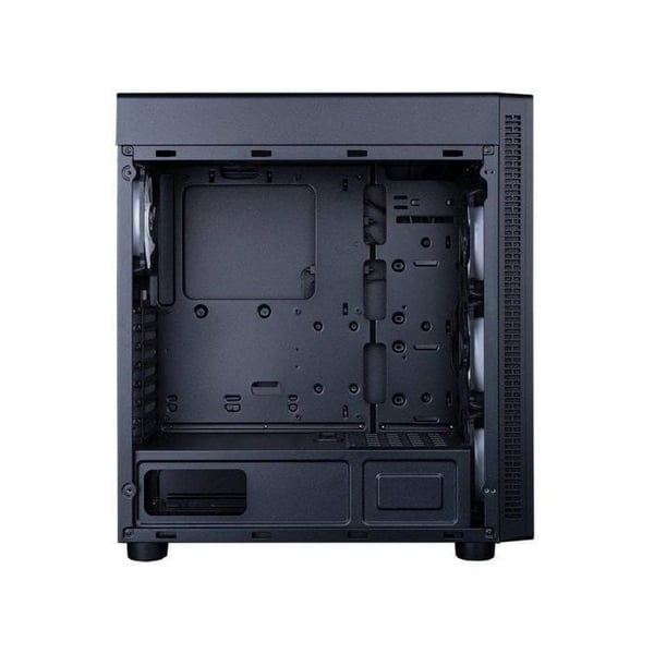 Hiditec H1 Air ARGB Midi Tower Tempererat Glas USB 2.0 Svart