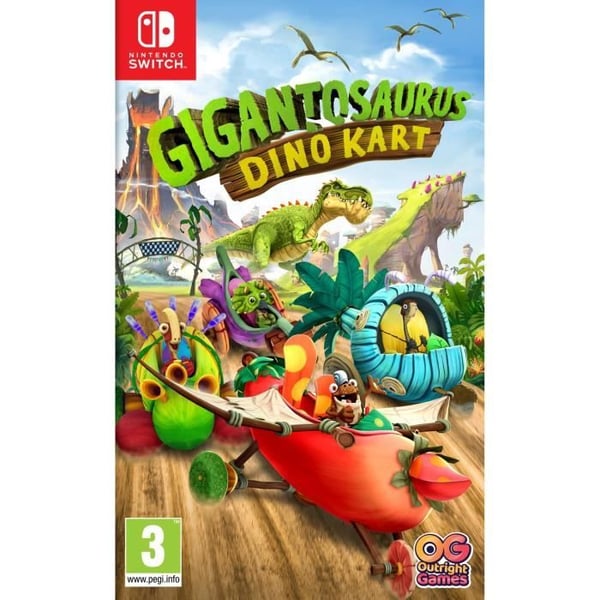 Gigantosaurus Dino Kart Switch-spel