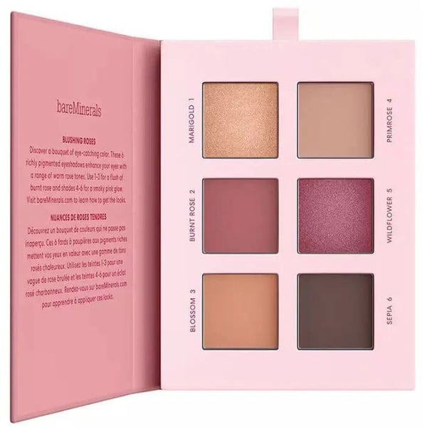 Ögonskugga - MINERALIST - Rosa färg - Mineralformula - Miljöansvarig