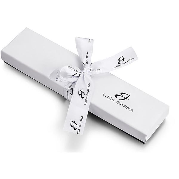 Armbånd - LUCA BARRA - BK2272 - Hypoallergenisk stål - Krystal - Sølvfarvet