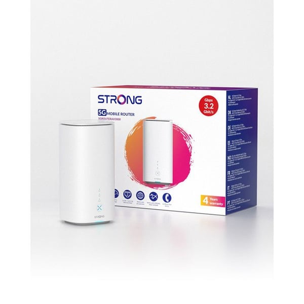 Stark Router STARK - Modem Router 5G Wi-FI 6 AX3000 - Upp till 3,2 Gbps - 2 x RJ45 1 ...
