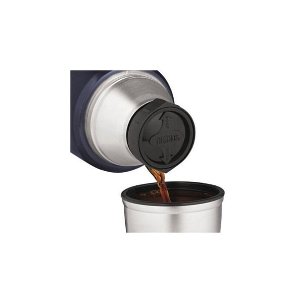 Termos - THERMOS - Stil - 1,2 L - Rostfritt stål - Mörkblå - Ergonomiskt handtag