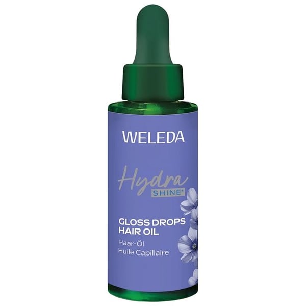 Weleda Hydra Shine Hårolja Glans Gloss Utan Silikoner 30 ml