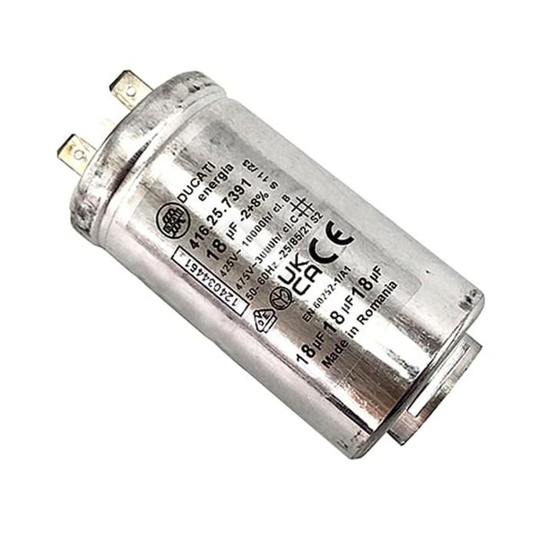 SOS Tillbehör Kondensator 18µf för Torktumlare ELECTROLUX 1240344612 SOS Tillbehör Kondensator 18µf för Torktumlare ELECTROLUX 1240344612