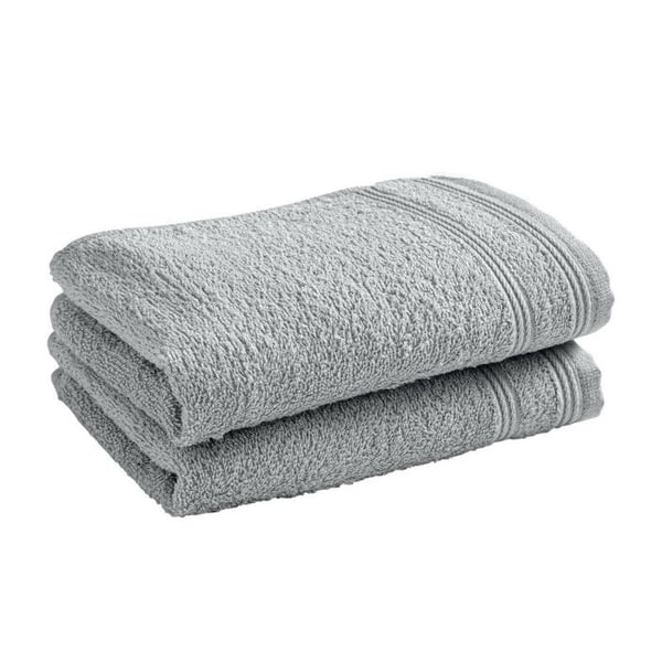 Set med 2 "Spa" gästhanddukar 30 x 50 cm / 400 gr/m² - "Spa" Perle
