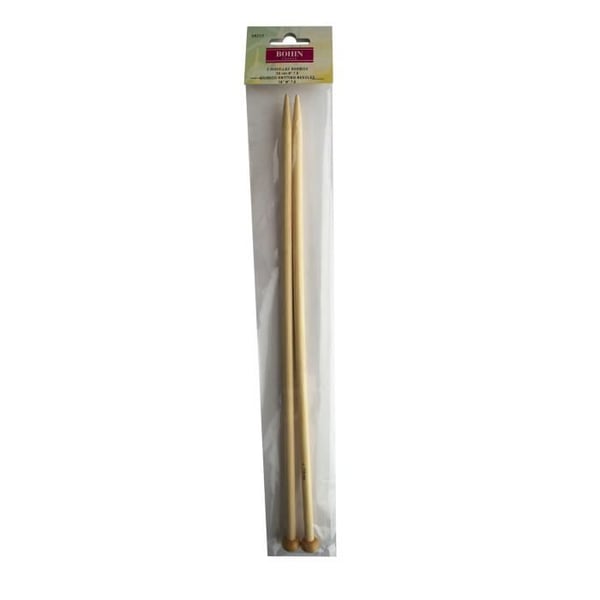 BAMBOO STRICKNÅLAR 7,5MM BOHIN