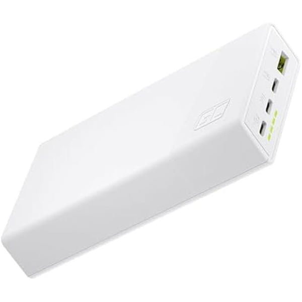 Green Cell PowerPlay20s 20 000 mAh 22,5 W PD USB C Externt batteri - Vit