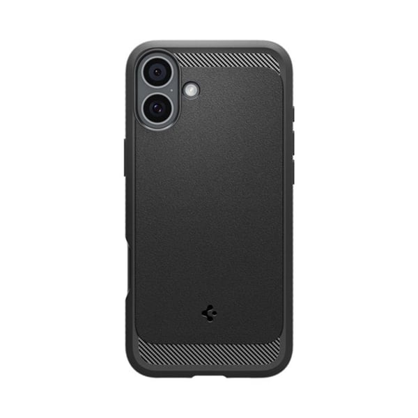 Coque Spigen Rugged Armor Mag MagSafe för iPhone 16 (mattsvart)