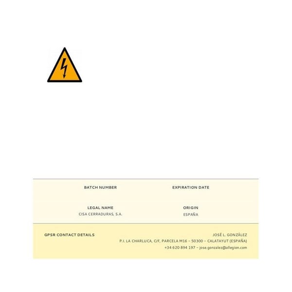 Logoline Cylindre 30x40 Nickel Kom Med Kort 08010.12.0.12.lc Cisa - Cisa