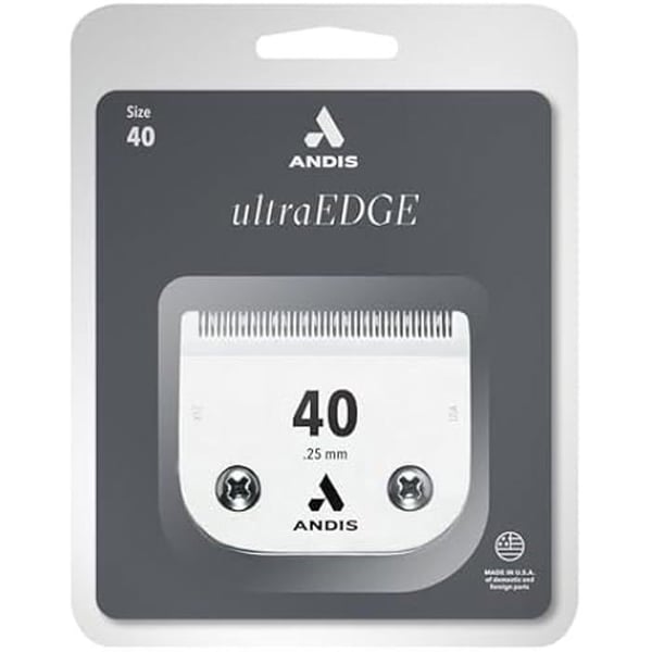 Clipperblad - ANDIS - Ultraedge - Storlek 40 - Kompatibel med flera modeller - För djur