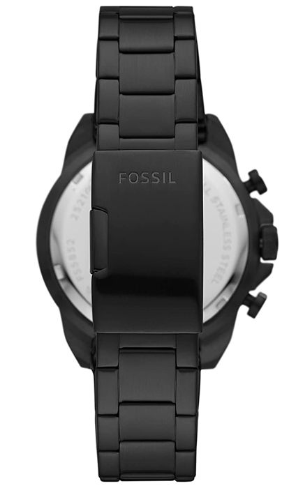 Klocka - FOSSIL - Bronson - Svart stål - Kvarts - Sport
