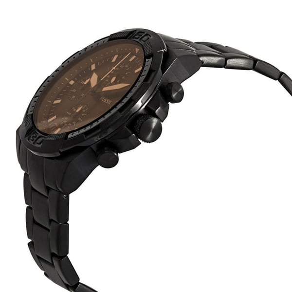 Klocka - FOSSIL - Bronson - Svart stål - Kvarts - Sport