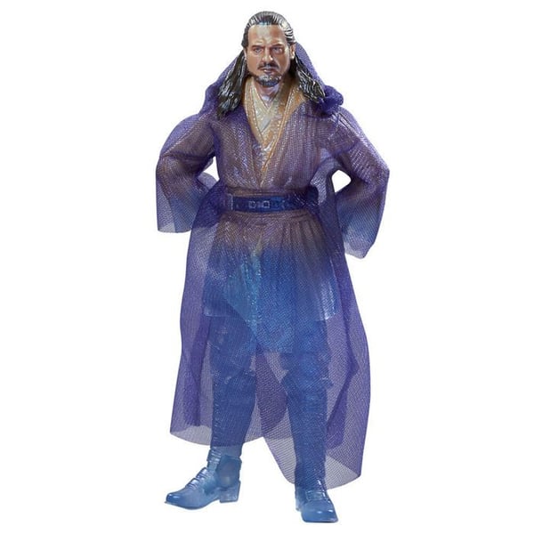 Figur - HASBRO - Star Wars Obi-Wan Kenobi Qui-Gon Jinn - Realistiska detaljer - Rörlig - Tillbehör ingår