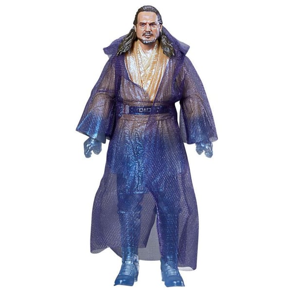 Figur - HASBRO - Star Wars Obi-Wan Kenobi Qui-Gon Jinn - Realistiska detaljer - Rörlig - Tillbehör ingår