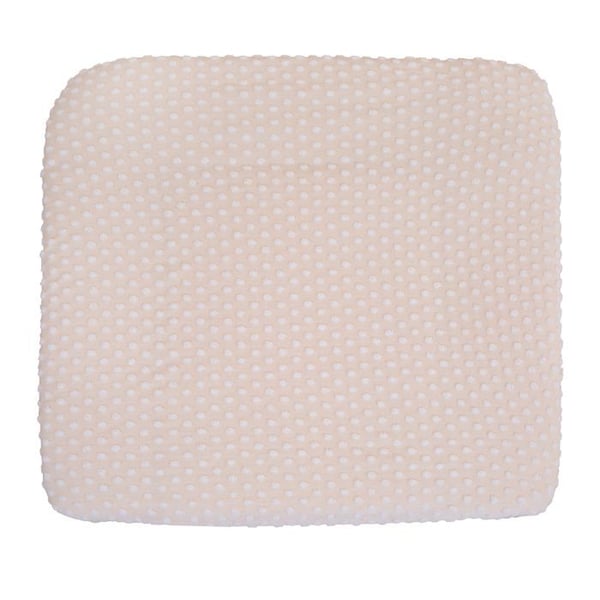 Mattress Protector i Ekologisk Bomull ROBA - Frosty Almond - Mjuk och Andningsbar - Prickigt Uppmönstrad - Beige Mandel