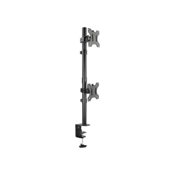 TooQ DB1233TNV-B skrivbordstöd för 2 skärmar 13-32" vertikalt svart stål TooQ DB1233TNV-B skrivbordstöd för 2 skärmar 13-32" vertikalt svart stål