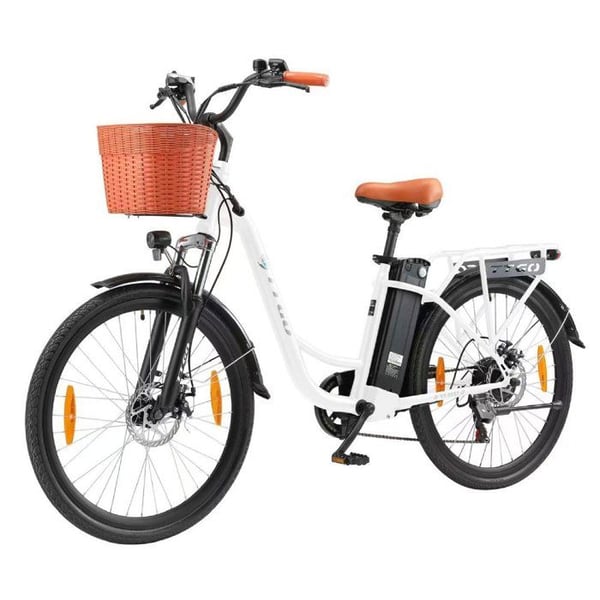 Elcykel TTGO YY-26ST För Vuxna, Motor 250 W, Batteri 36 V 14,5 Ah, Breddäcken 26 Tum