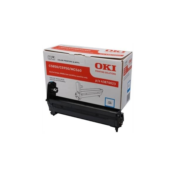 Original Oki 43870023 Svart