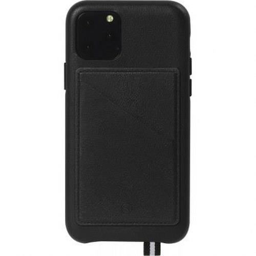 Skydd för iPhone 11 Pro - ARTEFAKT - Elysée - Fullnarvskläd - Avtagbar kortficka - Svart