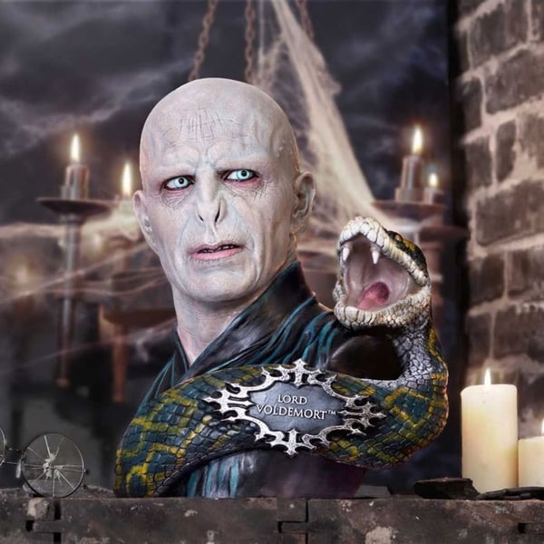 Büste - NEMESIS NOW - Harry Potter - Lord Voldemort & Nagini - Resin - 30,5 cm