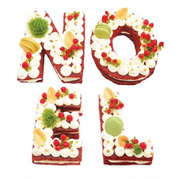 Scrapcooking - Julkaka Bokstav "Letter cake"