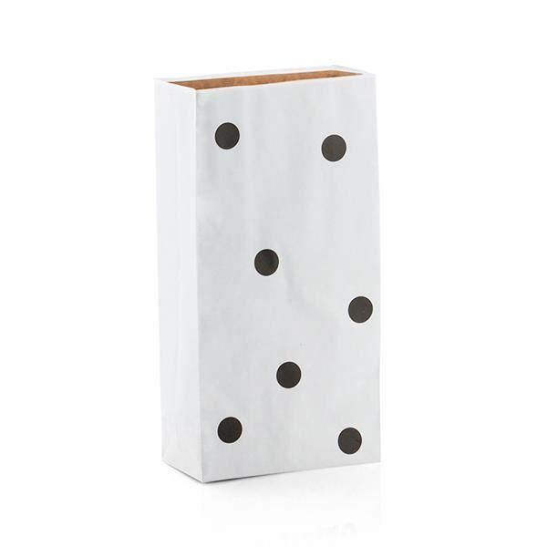 Papperpåse - Oh My Home - 15 x 30 x 8 cm - Vit - Modernt Design - Inomhusförvaring