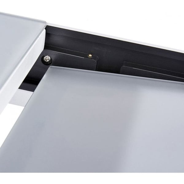 Modulo T 6/10 Full White Glass Trädgårdsbord Wilsa Garden