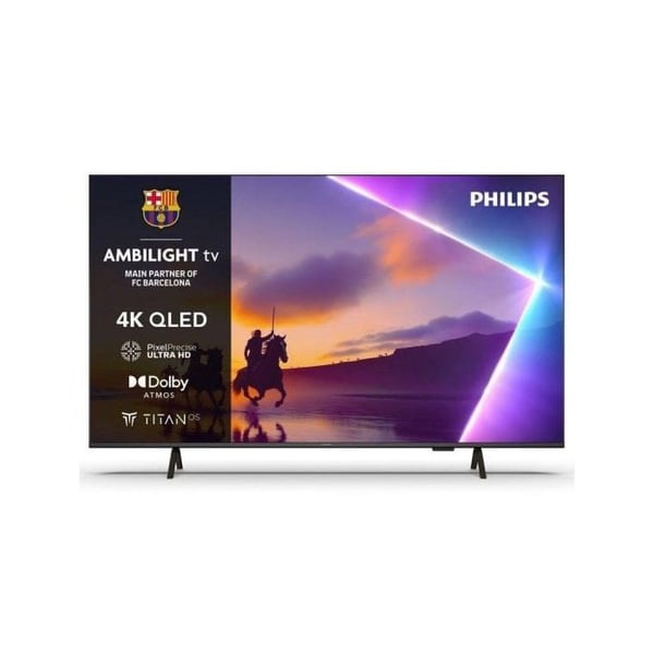 TV Philips QLED 43PUS8450 43" 4K Ambilight Smart TV Dolby Atmos