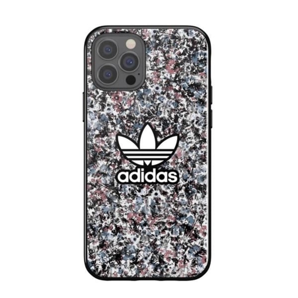 Skyddande skal för iPhone 12 och 12 Pro Originals Belista Flower Adidas Svart