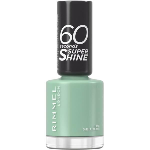 Nagellack - RIMMEL LONDON - 154-shell Yeah!! - 60 Seconds Super Shine - 8 ml - Unisex