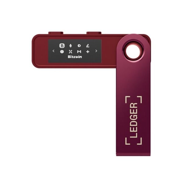 Cryptowallet Ledger Nano S Plus Magenta karmin
