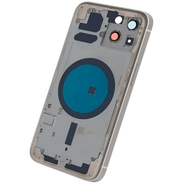 iPhone 13 chassi - Ersättningsglas bak - Vit
