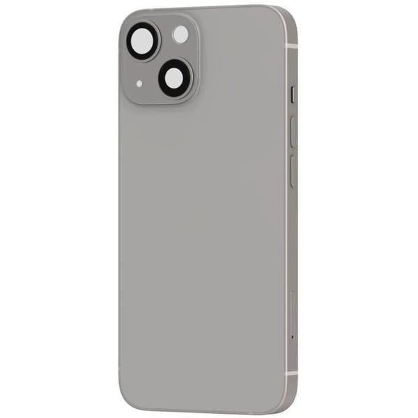 iPhone 13 chassi - Ersättningsglas bak - Vit