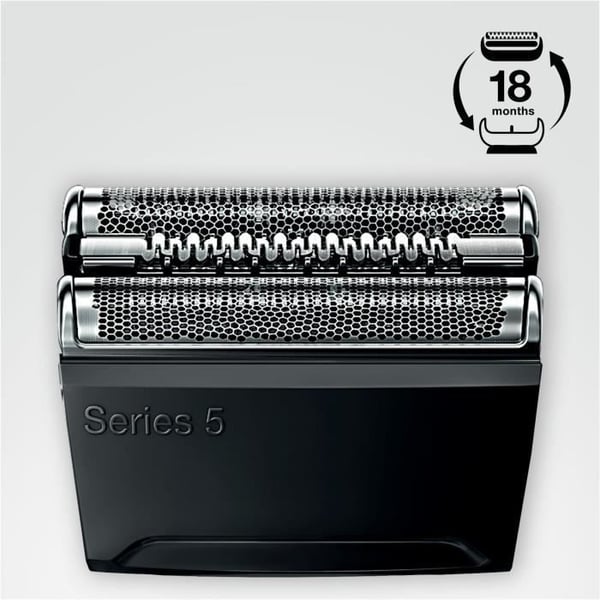 Ersättningskassett - BRAUN - 52S - För Series 5 elektrisk rakapparat - Silver