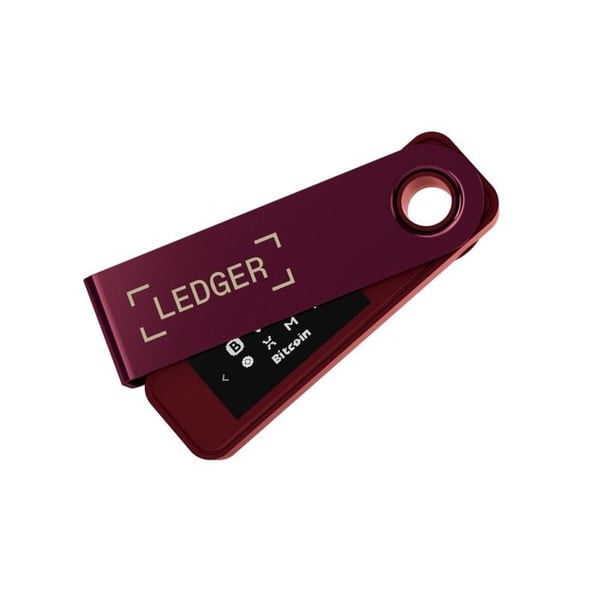 Cryptowallet Ledger Nano S Plus Magenta karmin