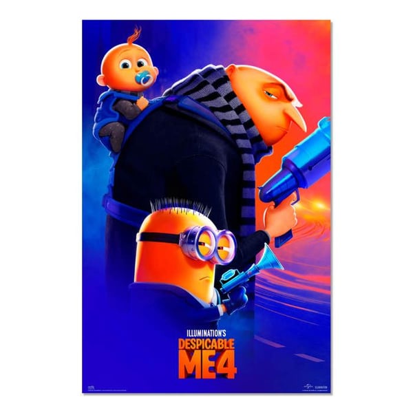 Gru My Favorite Villain 4 affisch
