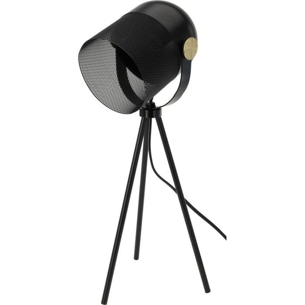 Bordslampa - HOMESTYLING - KO-Y03000280 - Svart metall - 12x18x45 cm - Modern design