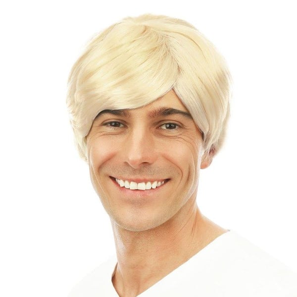Perruque - LITEN CLOWN - NICK - Man - Kort - Blond