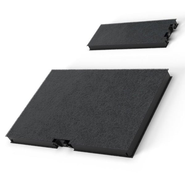 Filter aktivt kol från 361X264X22 mm / 244X99 mm Fläkt 11018700, 11041790 SIEMENS, BOSCH, NEFF, GAGGENAU, CONSTRUCTA