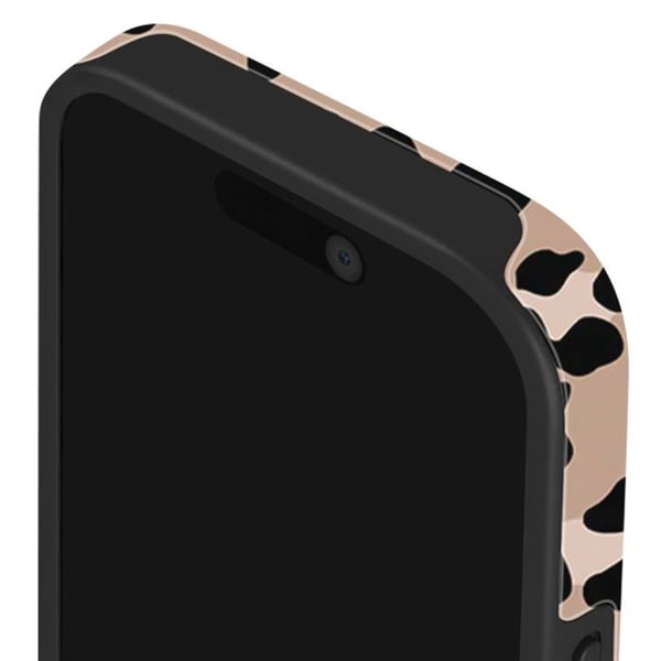 Coque för iPhone 16 - Burga - Pure Instinct - Elegant - Ljusbrun - Stötskydd