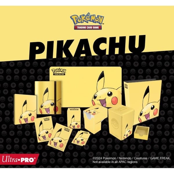Deckbox - ULTRA PRO - Pikachu - 75 kort - Separator ingår - Gul