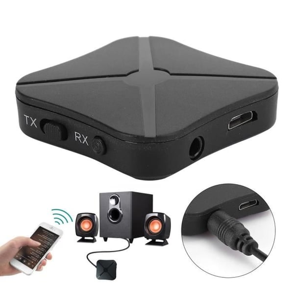 Bluetooth Audio Lähetysvastaanotin - HURRISE - 5.0 - HIFI - Kevyt - Langaton