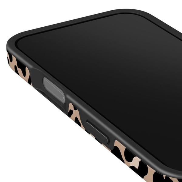 Coque för iPhone 16 - Burga - Pure Instinct - Elegant - Ljusbrun - Stötskydd