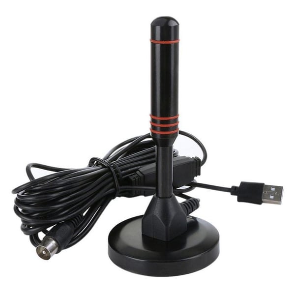 Antenne TV - ZULBCEO - HDTV - Forstærket - Let - Magnetisk base