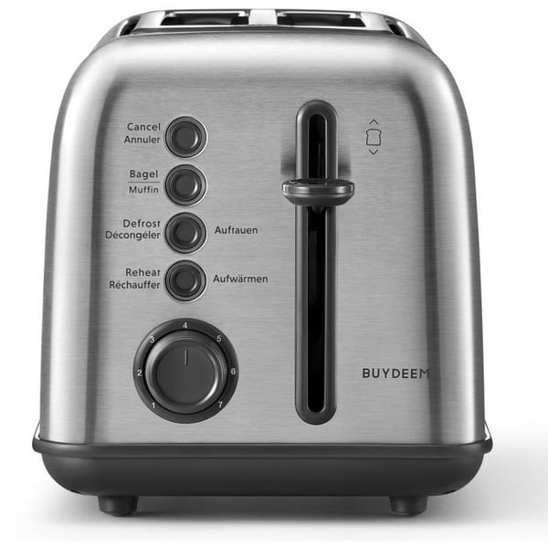 Brödrost - Rommelsbacher DT620E - 2 skivor - Rostfritt stål - 900 W