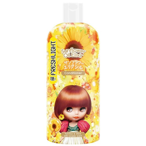 Schwarzkopf - Après-Shampoing Freshlight Solrosolja Elixir -